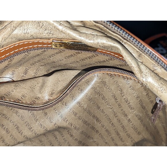 Vintage Flavi Vismano Leather Front Pocket Crossbody Purse - Picture 16 of 16